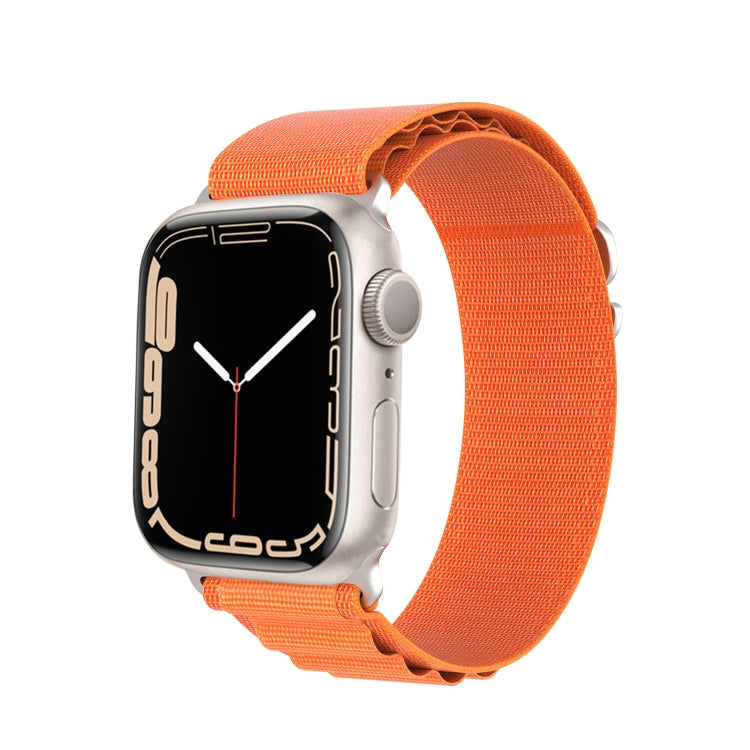 For Apple Watch 42mm DUX DUCIS GS Series Nylon Loop Watch Band(Orange) by DUX DUCIS