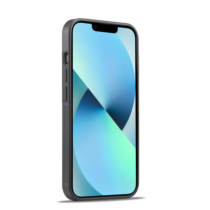 For iPhone 14 Plus LC.IMEEKE 3 in 1 Carbon Fiber Texture Shockproof Phone Case(Black) - iPhone 14 Plus Cases by LC.IMEEKE | Online Shopping UK | buy2fix