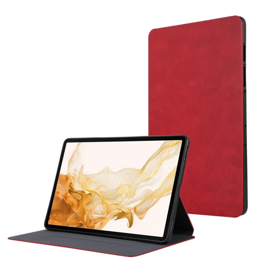 For Samsung Galaxy Tab S10 FE / S9 FE / S9 TPU Flip Tablet Protective Leather Case(Red) - Galaxy Tab S9 FE by buy2fix | Online Shopping UK | buy2fix