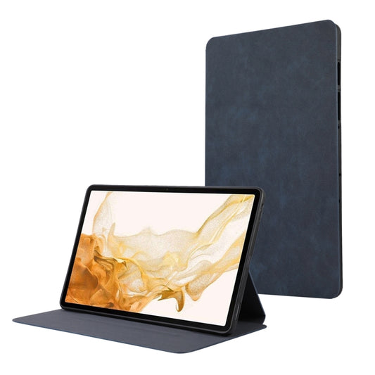 For Samsung Galaxy Tab S10 FE / S9 FE / S9 TPU Flip Tablet Protective Leather Case(Dark Blue) - Galaxy Tab S9 FE by buy2fix | Online Shopping UK | buy2fix