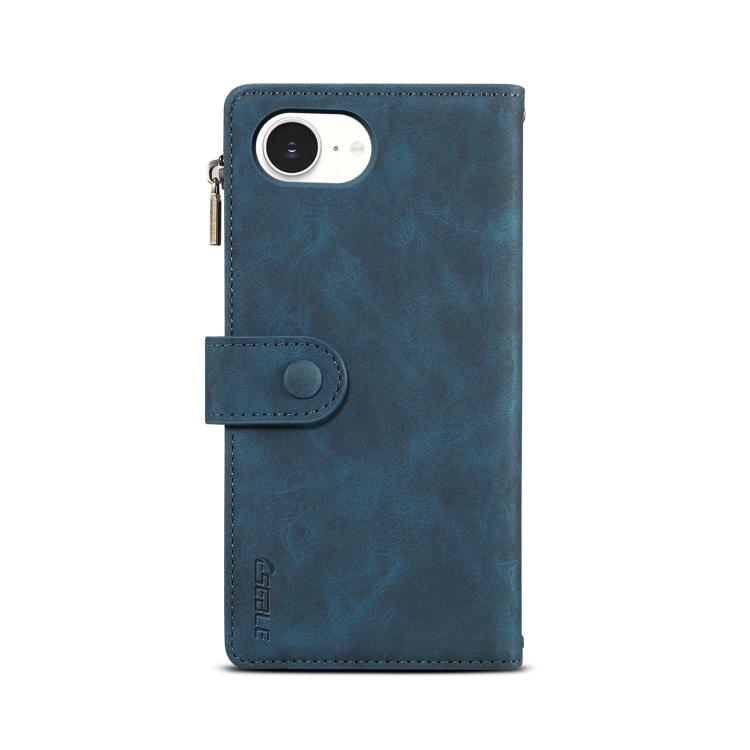 For iPhone 16e ESEBLE Retro Frosted RFID Flip Leather Phone Case(Dark Green) - iPhone 16e Cases by ESEBLE | Online Shopping UK | buy2fix