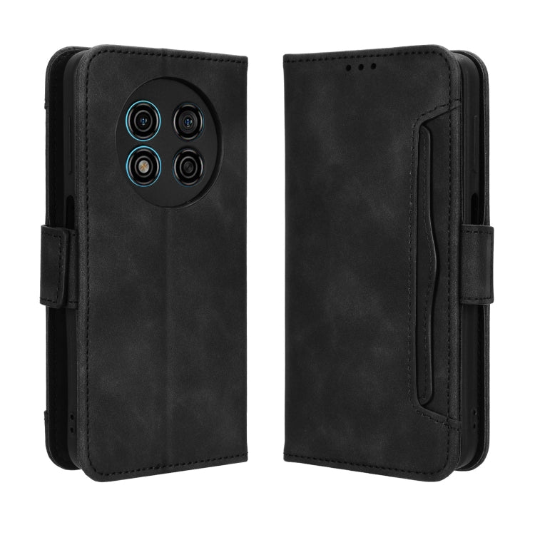 For Ulefone Note 15 Skin Feel Calf Texture Card Slots Leather Phone Case(Black) by buy2fix