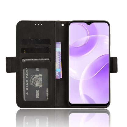 For Ulefone Note 15 Skin Feel Calf Texture Card Slots Leather Phone Case(Black) by buy2fix