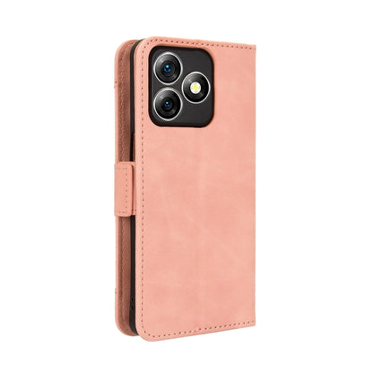 For Ulefone Note 18 Ultra Skin Feel Calf Texture Card Slots Leather Phone Case(Pink) by buy2fix
