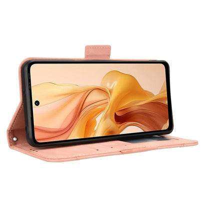 For Ulefone Note 18 Ultra Skin Feel Calf Texture Card Slots Leather Phone Case(Pink) by buy2fix