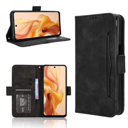 For Ulefone Note 18 Ultra Skin Feel Calf Texture Card Slots Leather Phone Case(Black) by buy2fix