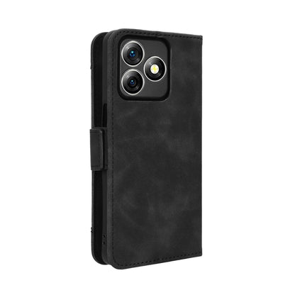 For Ulefone Note 18 Ultra Skin Feel Calf Texture Card Slots Leather Phone Case(Black) by buy2fix