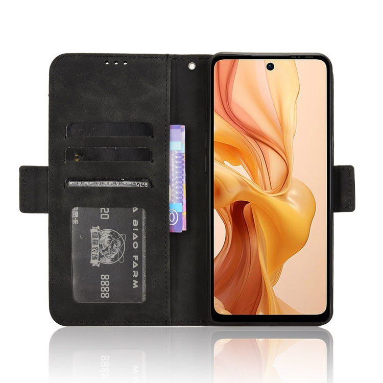 For Ulefone Note 18 Ultra Skin Feel Calf Texture Card Slots Leather Phone Case(Black) by buy2fix
