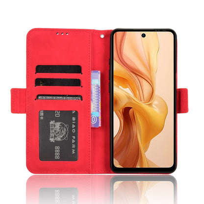 For Ulefone Note 18 Ultra Skin Feel Calf Texture Card Slots Leather Phone Case(Red) by buy2fix