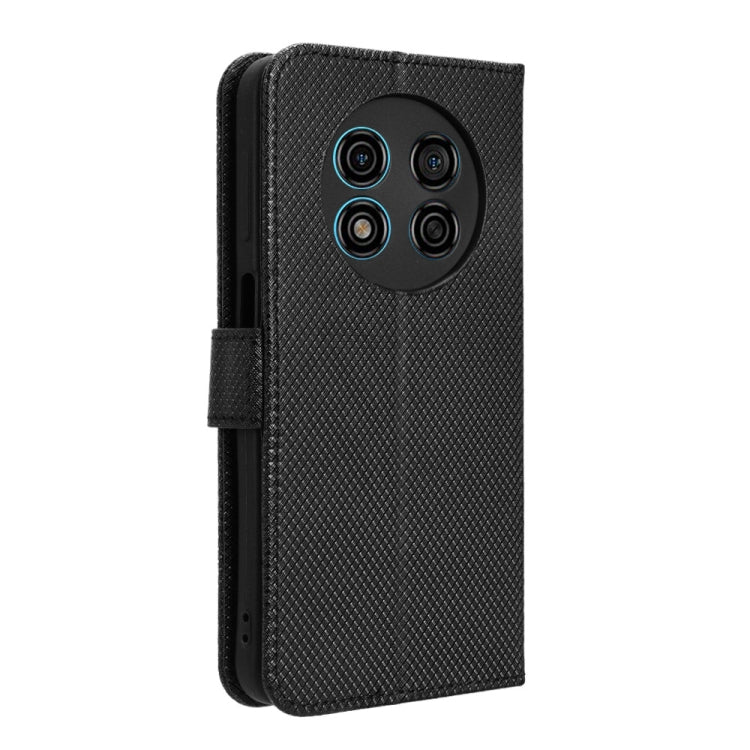 For Ulefone Note 15 Diamond Texture Leather Phone Case(Black) by buy2fix