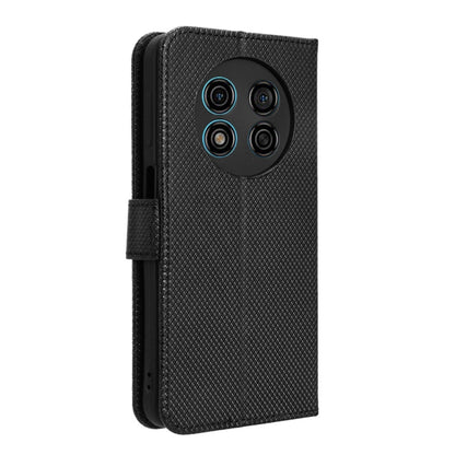For Ulefone Note 15 Diamond Texture Leather Phone Case(Black) by buy2fix