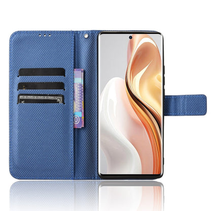 For Ulefone Note 17 Pro Diamond Texture Leather Phone Case(Blue) by buy2fix