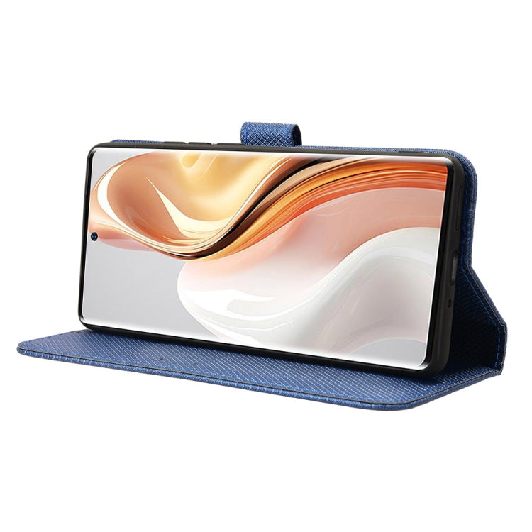 For Ulefone Note 17 Pro Diamond Texture Leather Phone Case(Blue) by buy2fix