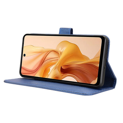For Ulefone Note 18 Ultra Diamond Texture Leather Phone Case(Blue) by buy2fix