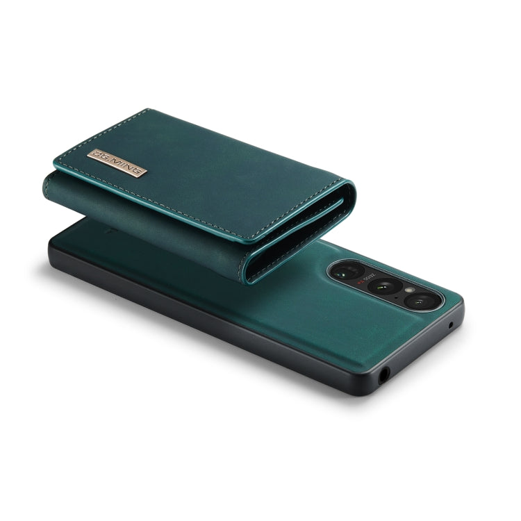 For Sony Xperia 1 VI DG.MING M1 Series 3-Fold Multi Card Wallet + Magnetic Phone Case(Green) by DG.MING