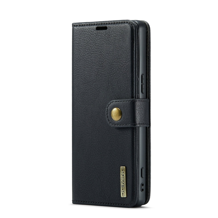 For Sony Xperia 1 V DG.MING Crazy Horse Texture Detachable Magnetic Leather Phone Case(Black) by DG.MING