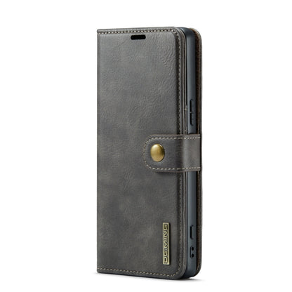 For Sony Xperia 1 V DG.MING Crazy Horse Texture Detachable Magnetic Leather Phone Case(Grey) by DG.MING