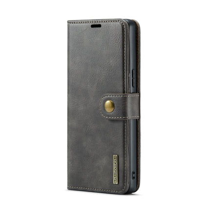 For Sony Xperia 10 V DG.MING Crazy Horse Texture Detachable Magnetic Leather Phone Case(Grey) by DG.MING
