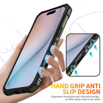 For iPhone 16 Pro Ring Holder Phone Case(Army Green) by buy2fix