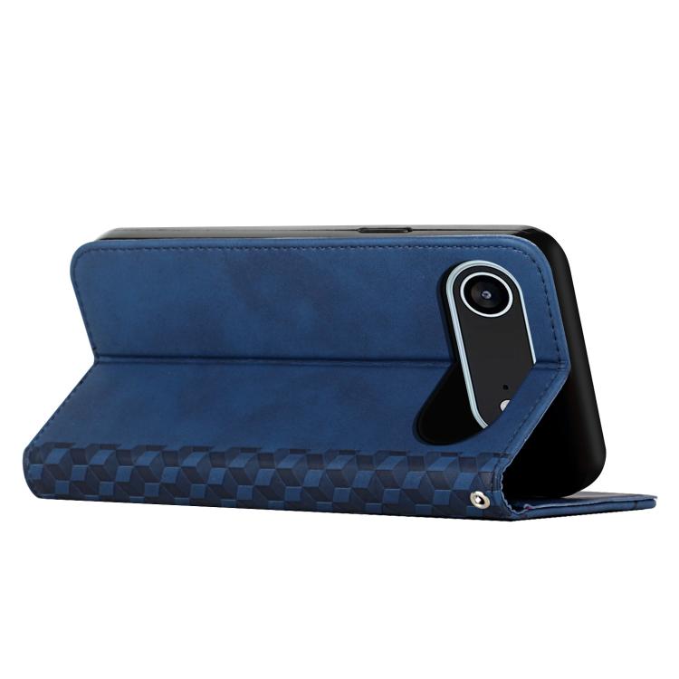 For iPhone Air Diamond Splicing Skin Feel Magnetic Leather Phone Case(Blue) - iPhone Air Cases by buy2fix | Online Shopping UK | buy2fix