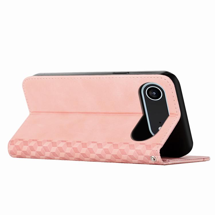 For iPhone Air Diamond Splicing Skin Feel Magnetic Leather Phone Case(Rose Gold) - iPhone Air Cases by buy2fix | Online Shopping UK | buy2fix