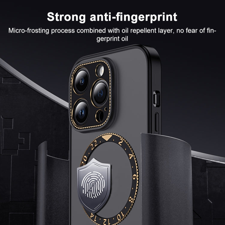 For iPhone 12 Dial Plate Magsafe Phone Case(Purple) by buy2fix