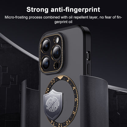 For iPhone 12 Dial Plate Magsafe Phone Case(Purple) by buy2fix