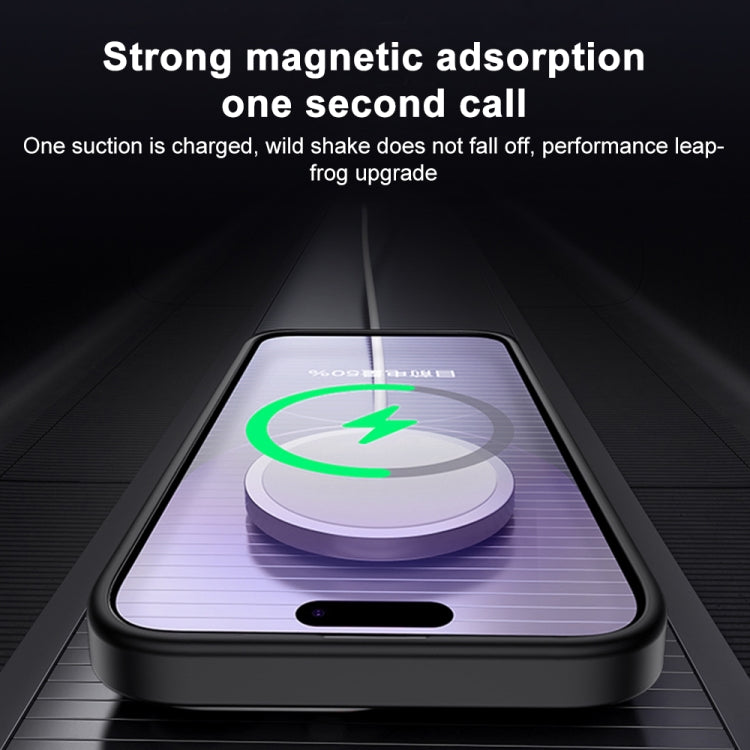 For iPhone 12 Pro Max Dial Plate Magsafe Phone Case(Green) by buy2fix