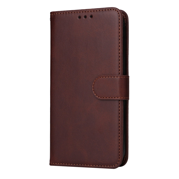 For Samsung Galaxy S23 FE 5G Classic Calf Texture Flip Leather Phone Case(Brown) by buy2fix