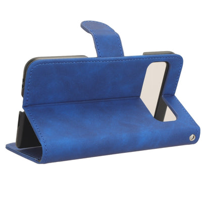 For Google Pixel Fold Skin Feel Magnetic Flip Leather Phone Case(Blue) by buy2fix