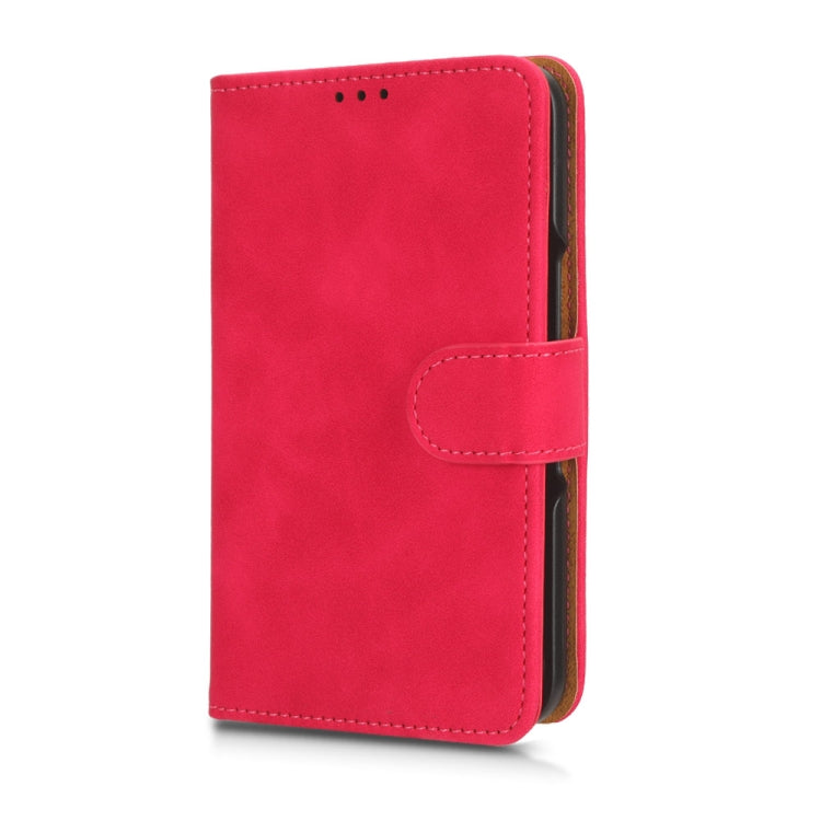 For Google Pixel Fold Skin Feel Magnetic Flip Leather Phone Case(Rose Red) by buy2fix