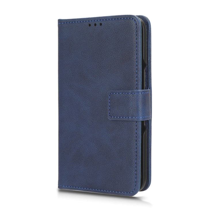 For Google Pixel Fold Lamb Texture Leather Phone Case(Blue) by buy2fix