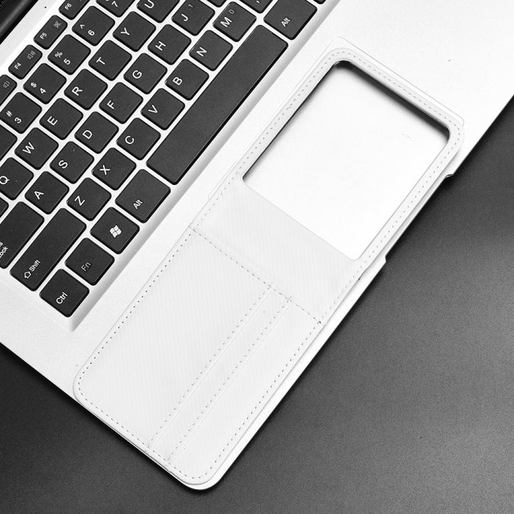 For Motorola Moto Razr 50 Ultra Card Slot PU Leather PC Phone Case(White) by buy2fix