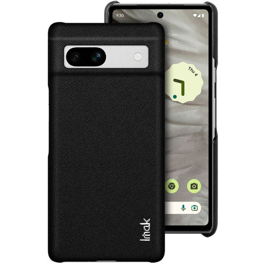 For Google Pixel 7a imak Ruiyi Series PU + PC Phone Case(Cross Texture)