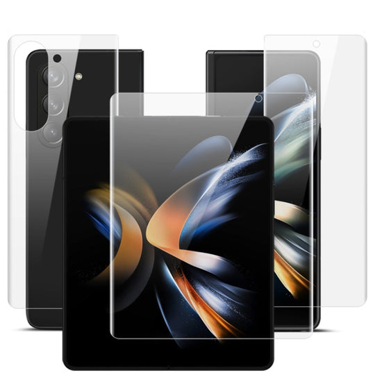 For Samsung Galaxy Z Fold5 5G imak Full Screen Hydrogel Film Outer Screen + Back + Inner Screen Protector Set