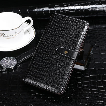 For vivo X100 idewei Crocodile Texture Leather Phone Case(Black) - vivo Cases by idewei | Online Shopping UK | buy2fix