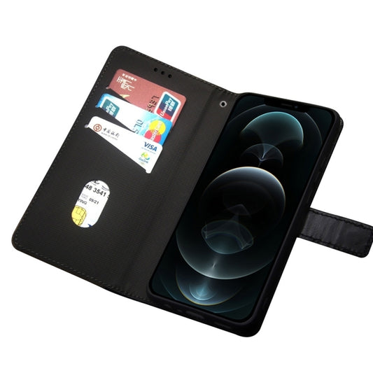 For vivo X100 idewei Two-color Splicing Leather Phone Case(Black) - vivo Cases by idewei | Online Shopping UK | buy2fix