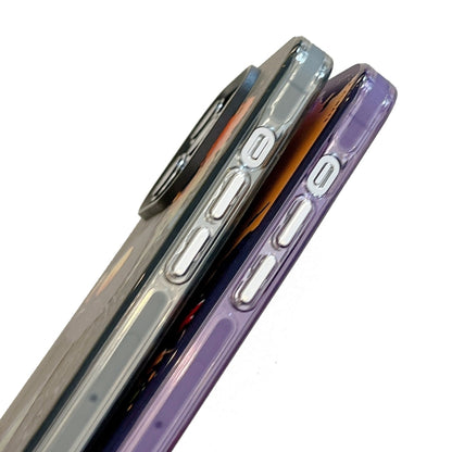 For iPhone 16 Animal Pattern Oil Painting Series PC + TPU Phone Case(Tattered Astronaut) by buy2fix