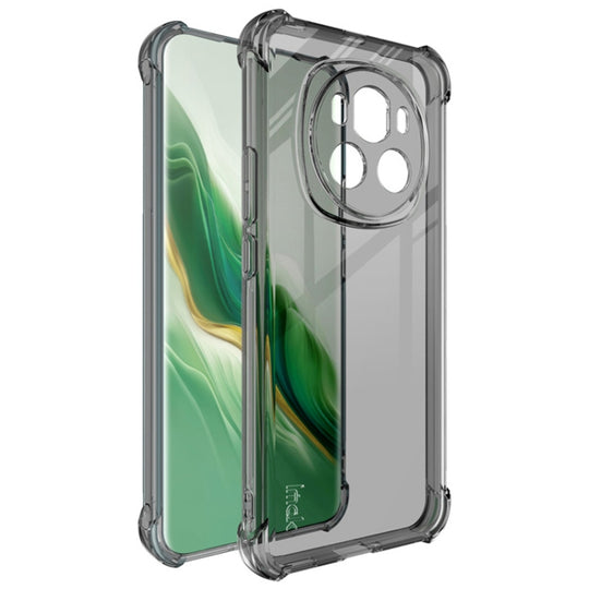 For Honor Magic6 5G imak Shockproof Airbag TPU Phone Case(Transparent Black)
