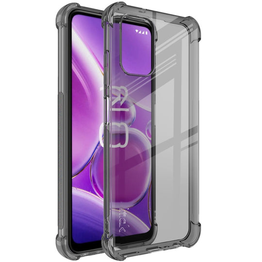 For Nokia G42 5G imak Shockproof Airbag TPU Phone Case(Transparent Black)