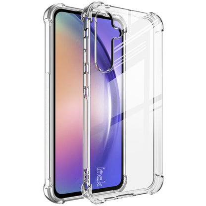 For Samsung Galaxy A55 5G imak Shockproof Airbag TPU Phone Case(Transparent) by imak