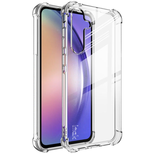 For Samsung Galaxy A55 5G imak Shockproof Airbag TPU Phone Case(Transparent) by imak
