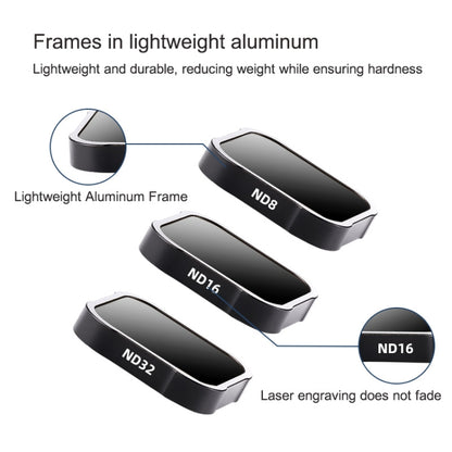 ND32 Filter Action Camera Lens Filter For GoPro Hero11 Black / Hero11 Black mini / HERO10 Black / HERO9 Black by buy2fix