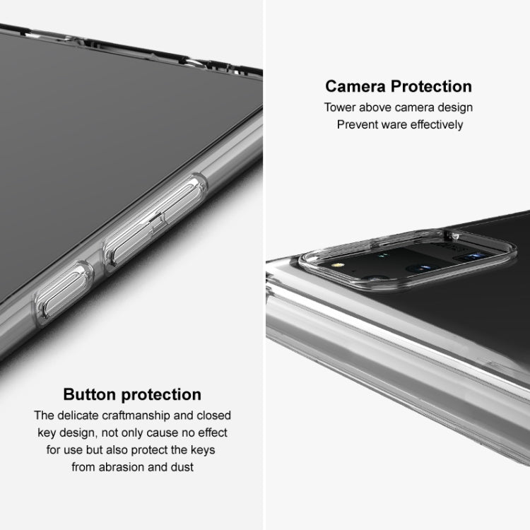 For Asus Zenfone 10 5G imak UX-5 Series Transparent Shockproof TPU Protective Case(Transparent) by imak