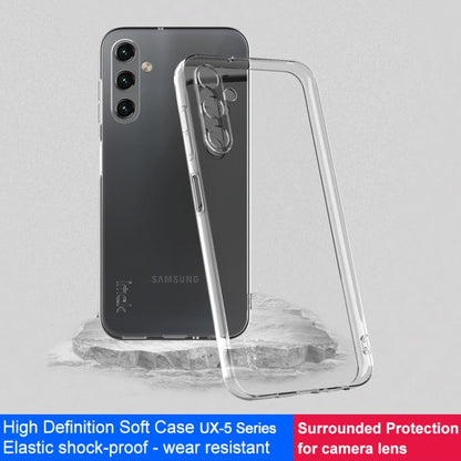For Samsung Galaxy A25 5G imak UX-5 Series Transparent Shockproof TPU Protective Case(Transparent) by imak