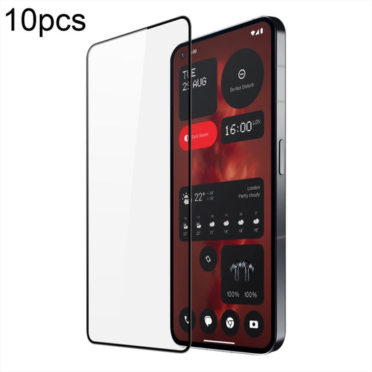 For Nothing Phone 2a 10pcs DUX DUCIS 0.33mm 9H Medium Alumina Tempered Glass Film - Nothing Tempered Glass by DUX DUCIS | Online Shopping UK | buy2fix
