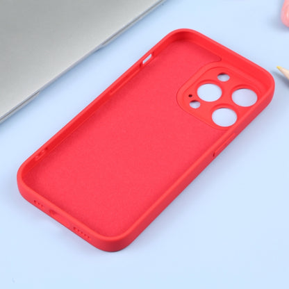 For iPhone 16 Pro Max Liquid Silicone Magsafe Phone Case(Red) by buy2fix