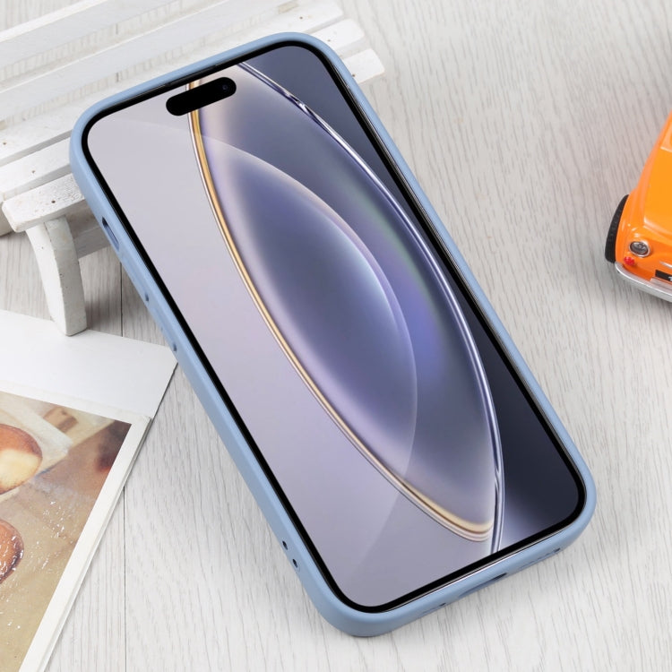 For iPhone 16 Pro Liquid Silicone Magsafe Phone Case(Lavender Grey) by buy2fix