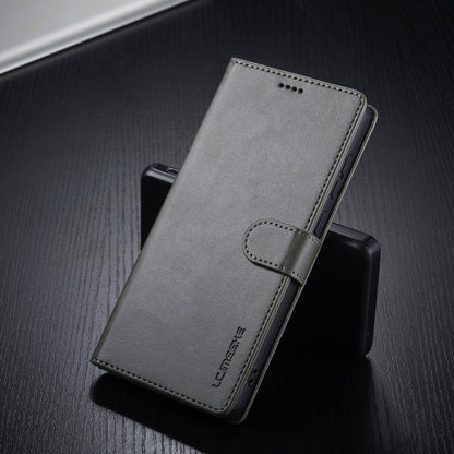 For Samsung Galaxy A05 LC.IMEEKE Calf Texture Leather Phone Case(Black) - Galaxy S23 FE 5G Cases by LC.IMEEKE | Online Shopping UK | buy2fix