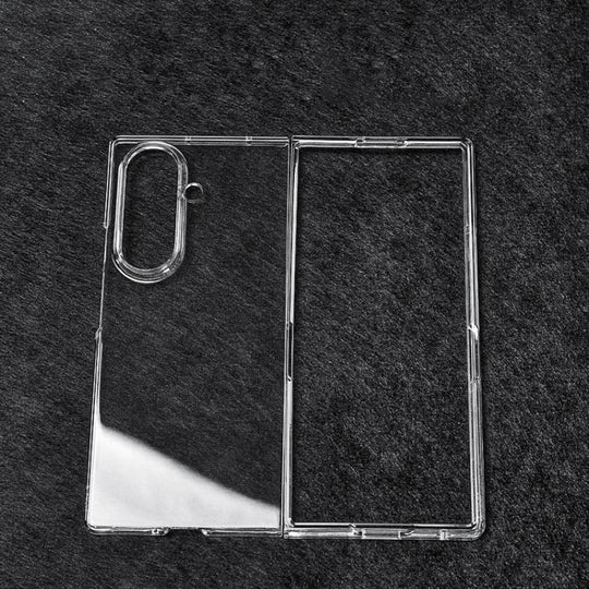 For Samsung Galaxy Z Fold7 5G Transparent PC Shockproof Phone Case